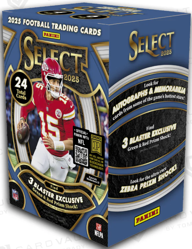 2025 Panini Select Football Hobby Blaster Box