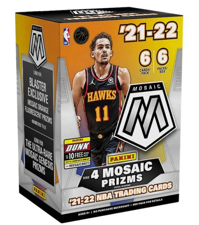Panini 2021–22 NBA Mosaic Basketball Blaster Box